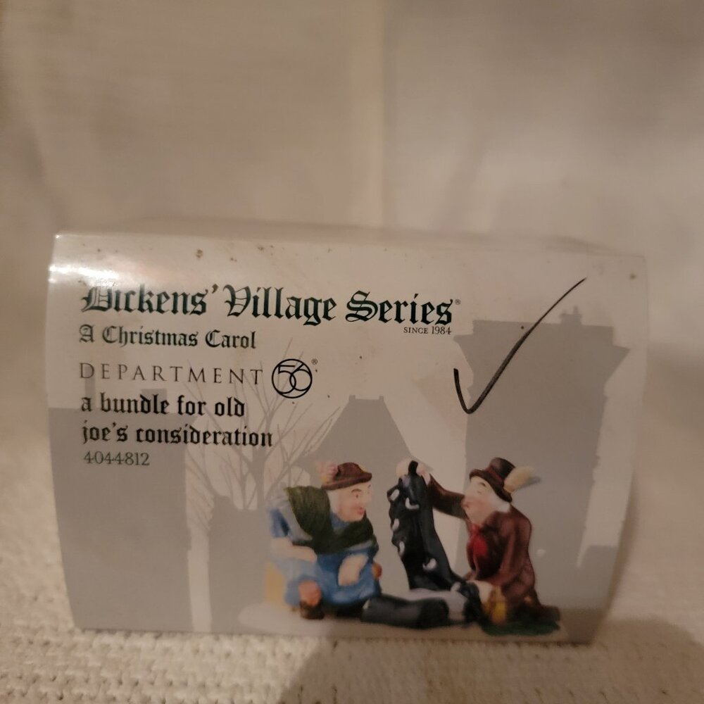 Department 56 A Christmas Carol A Bumble for Ol' Joe's Consideration